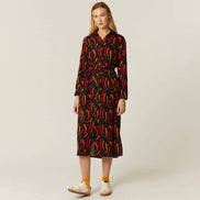 Long Hot Chilly Dress