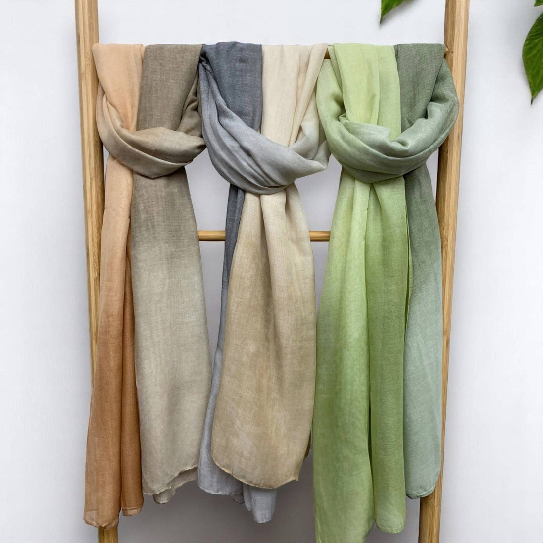 Summer Ombre Dip Scarf