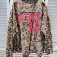 Animal Print & Neon Jacket