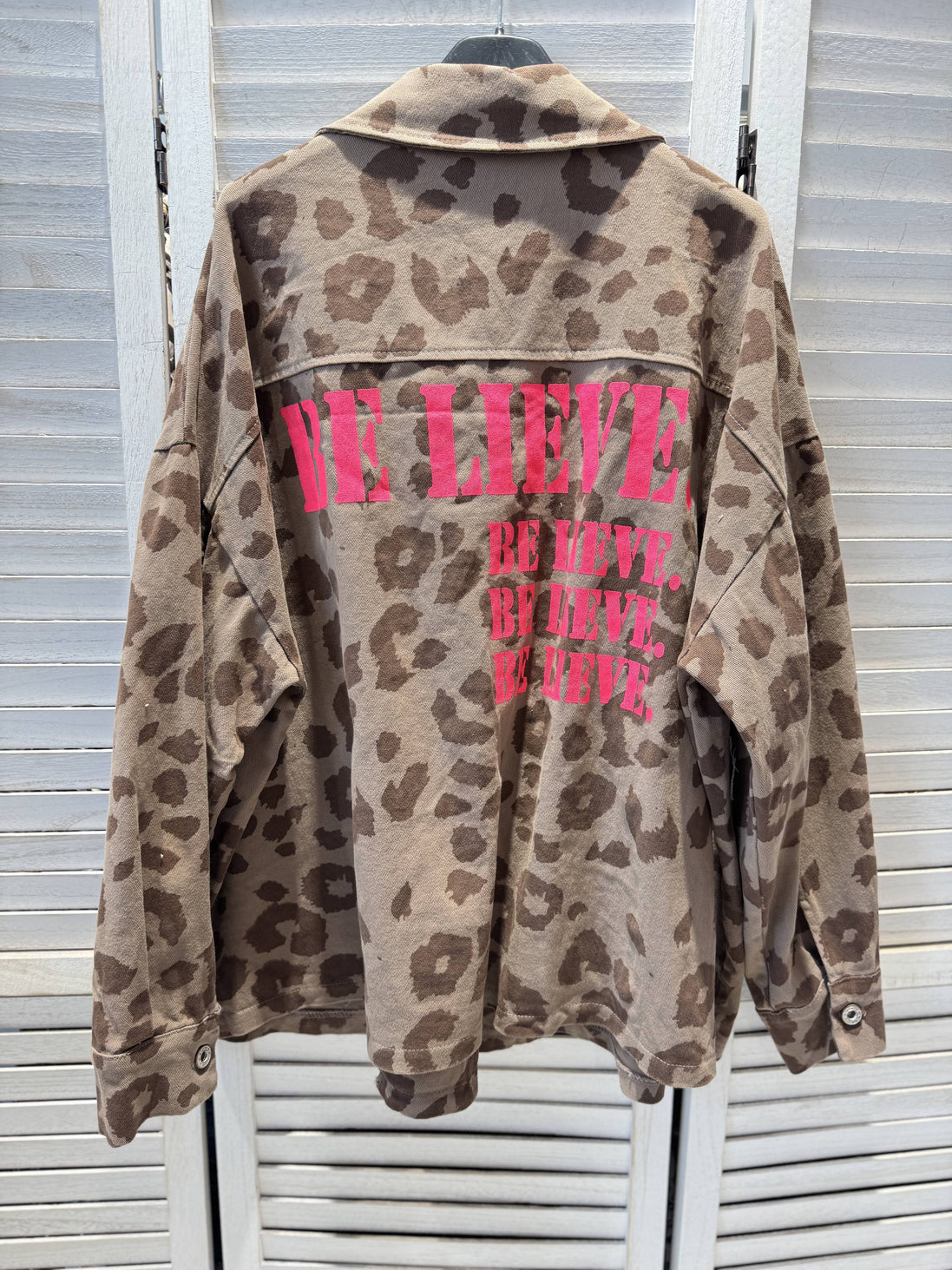 Animal Print & Neon Jacket