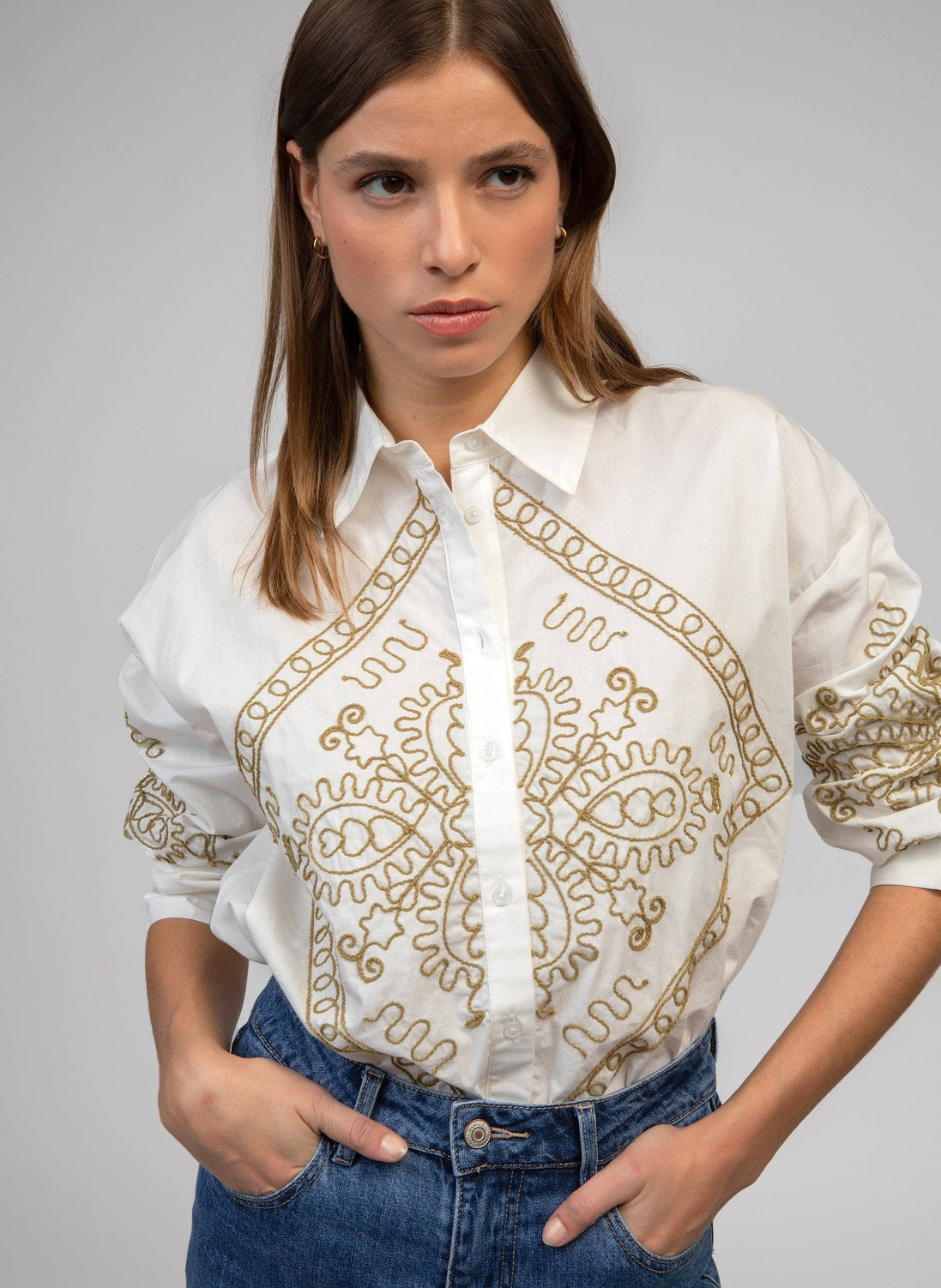 Starla Embroidered Shirt