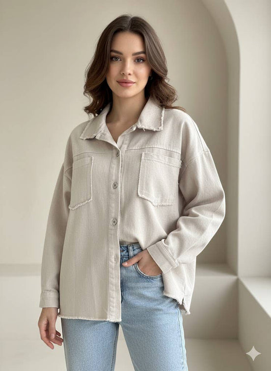 Artistic Oversized Jacket