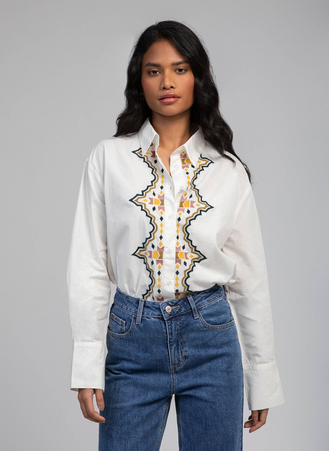 Sovilla Embroidered Shirt