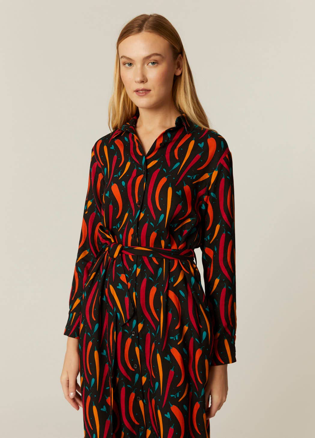 Long Hot Chilly Dress