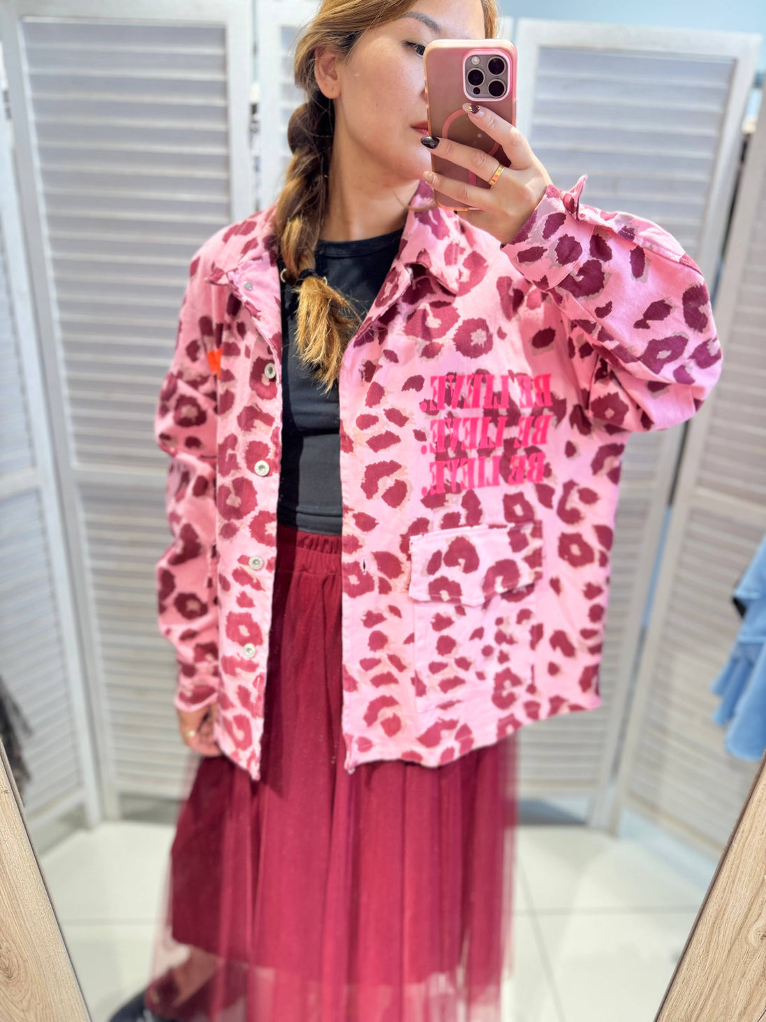 Animal Print & Neon Jacket