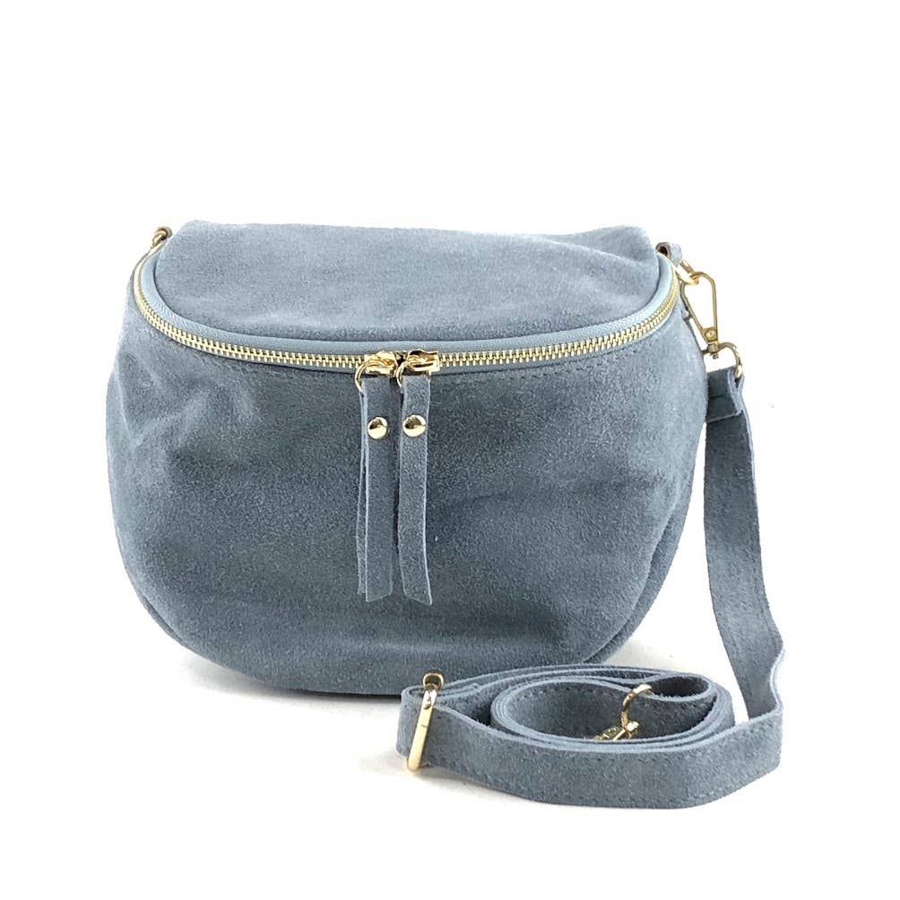 Suede Belt Fanny Bag