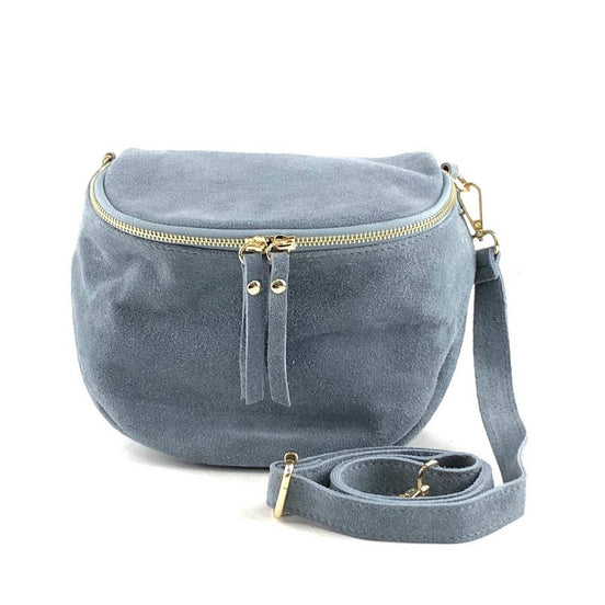 Suede Belt Fanny Bag