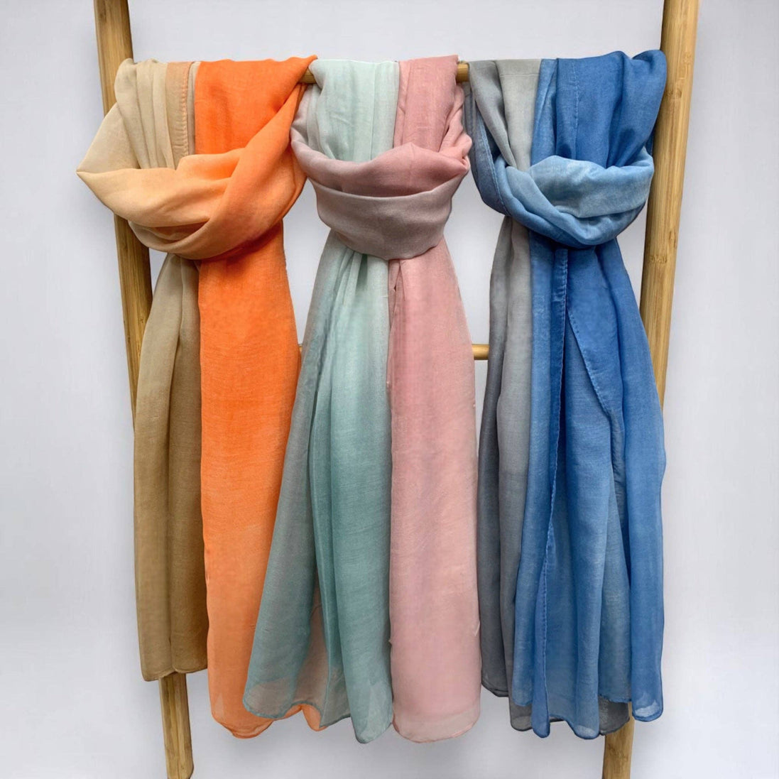 Summer Ombre Dip Scarf