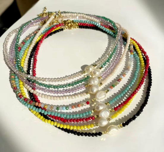Freshwater Pearl and Beads Necklace