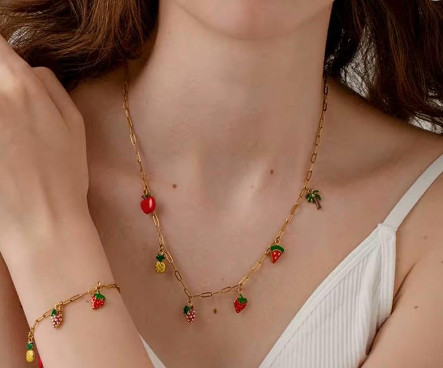 Fruit Salad Necklace