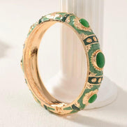 Cloissone Enamel Indian Bracelet