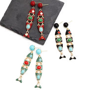 Long Dangle Earrings