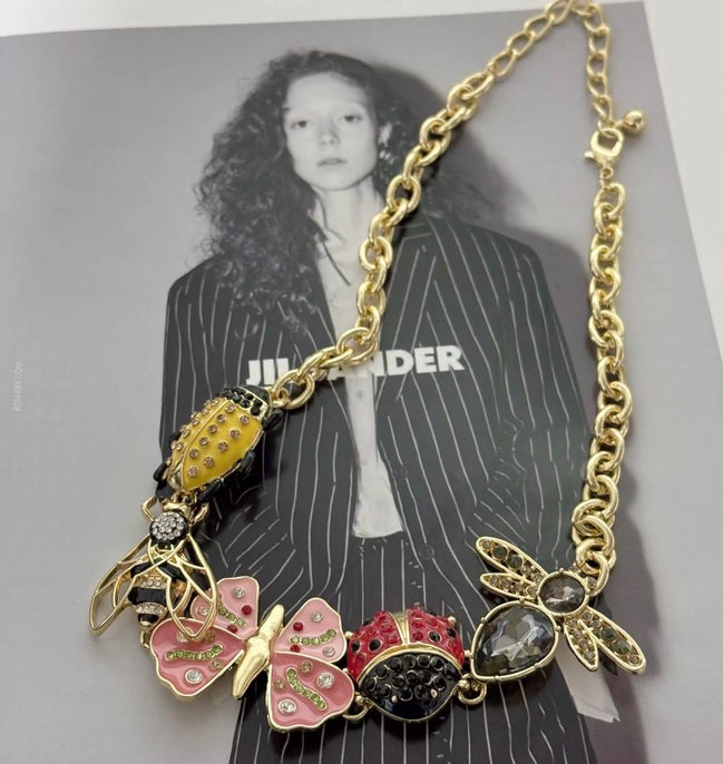 Insects Chunky Necklace