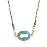 Lip Enamel Necklace