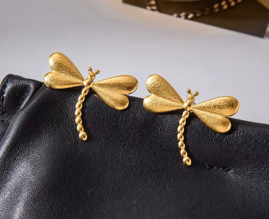 Dragonfly Stud Earrings