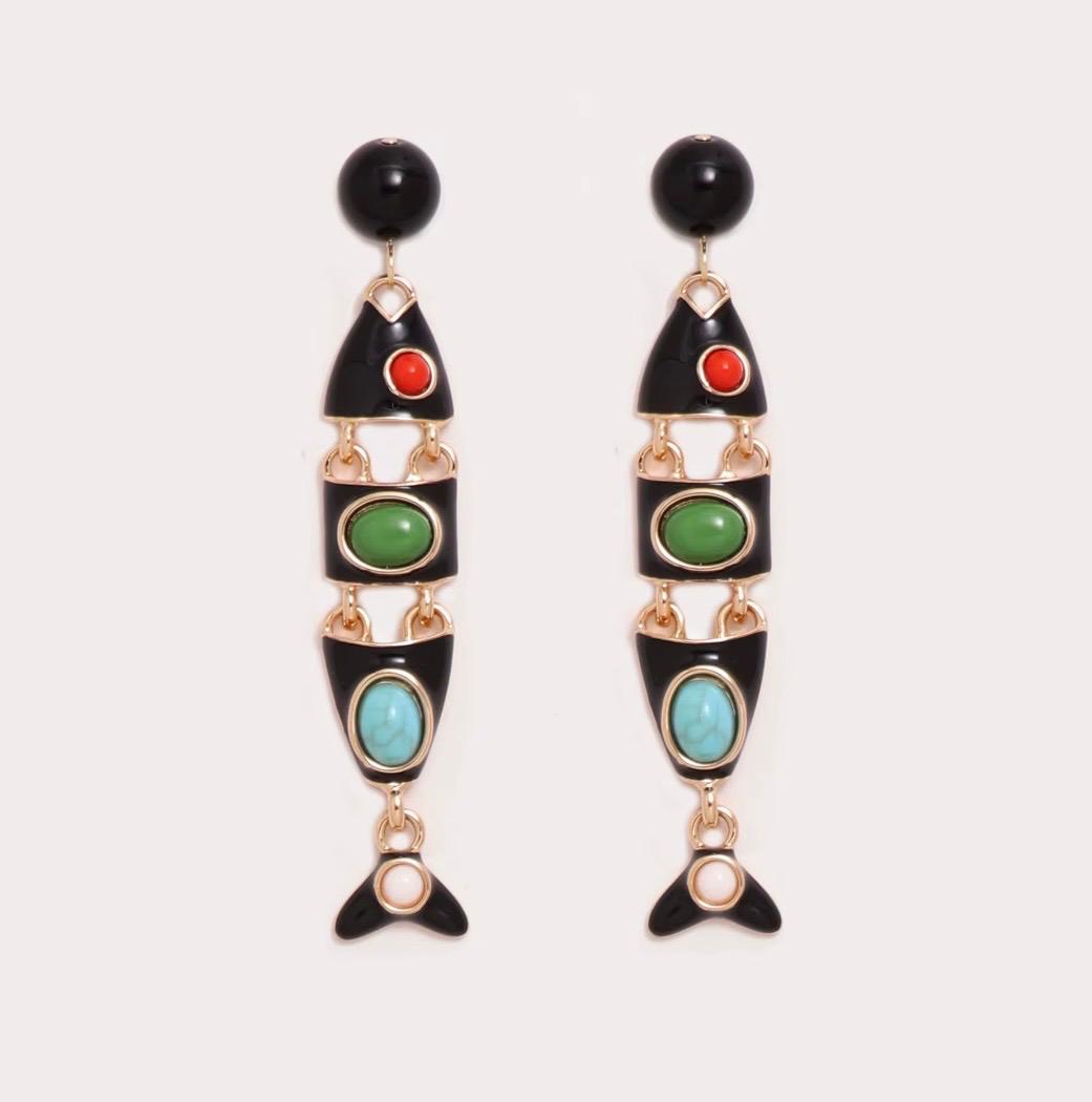Long Dangle Earrings
