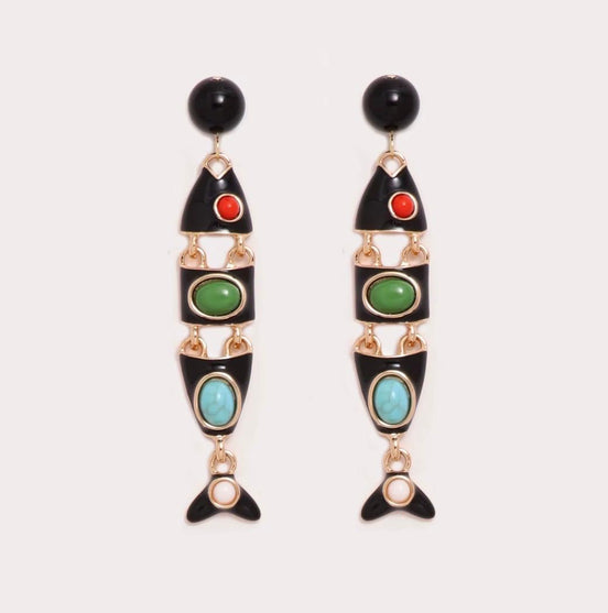 Long Dangle Earrings