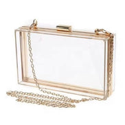 Transparent Acrylic Clutch