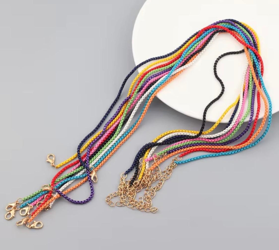 Chain Colorful Necklaces