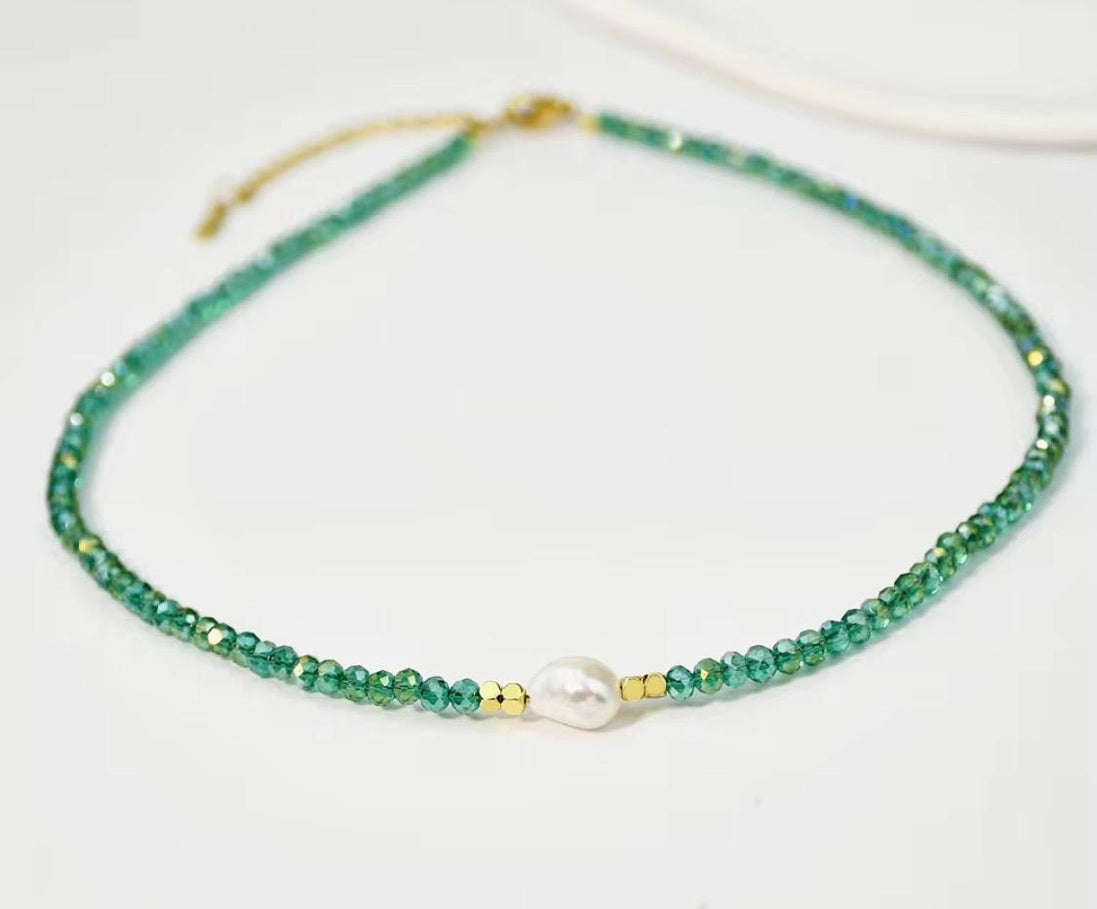 Freshwater Pearl and Beads Necklace