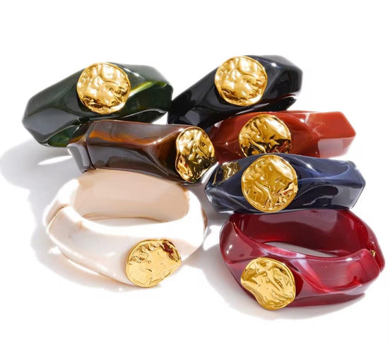 Coin Chunky Bangle