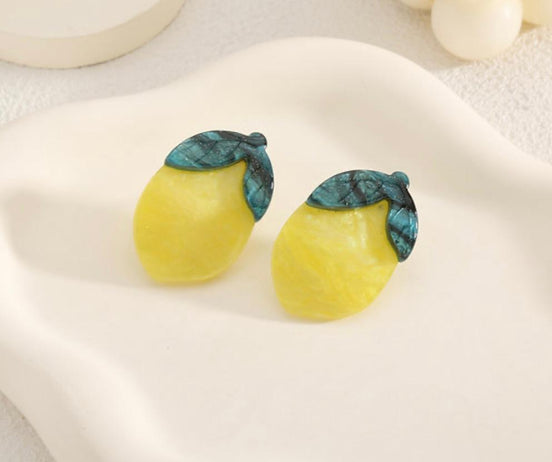 Lemon Earrings