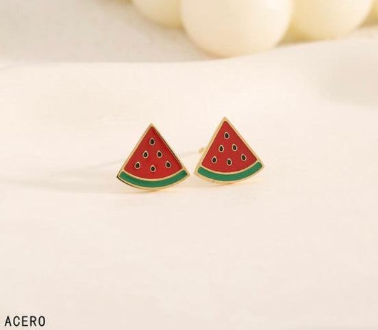 Mini Watermelon Earrings
