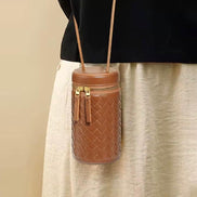 Woven Cylinder Bag