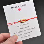 Make a Wish Shell Bracelet