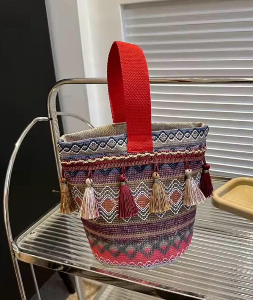 Bucket Boho Handbag