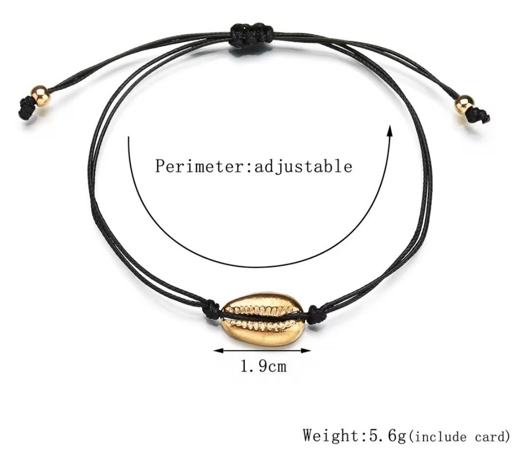 Make a Wish Shell Bracelet