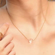 Quartz Pendant Necklace