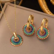 Chrysanthemum Earrings