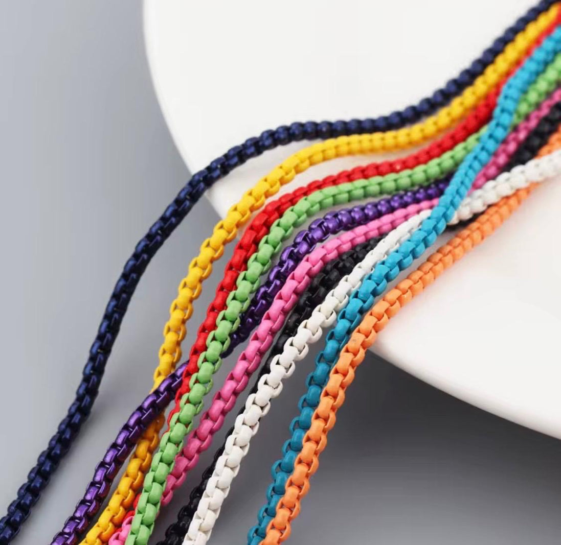 Chain Colorful Necklaces