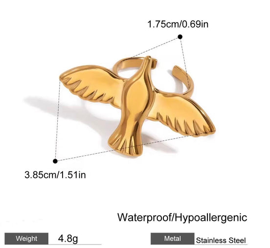 Bird Open Ring