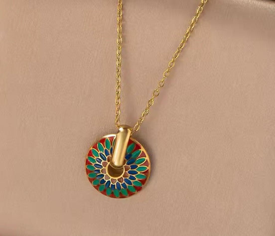 Chrysanthemum Necklace