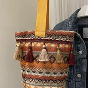 Bucket Boho Handbag