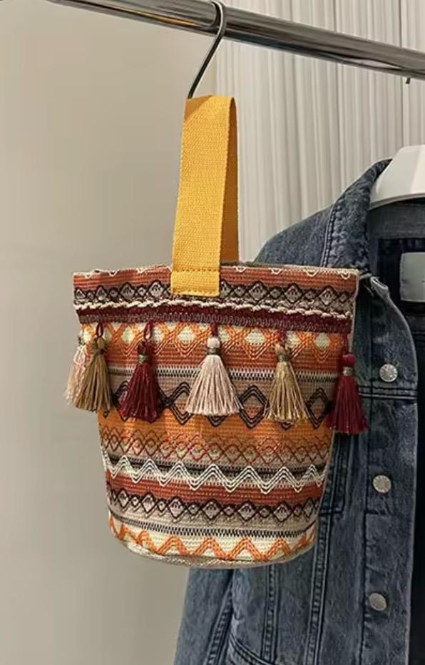 Bucket Boho Handbag