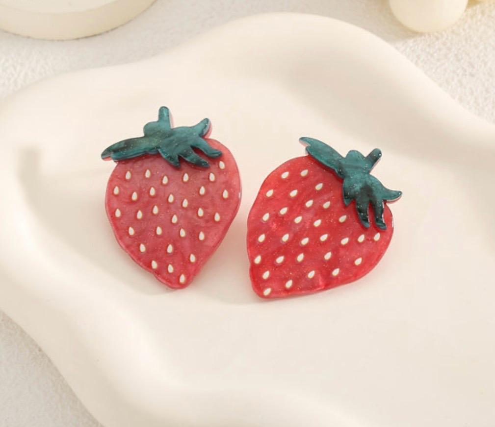 Strawberry Earrings
