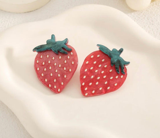 Strawberry Earrings