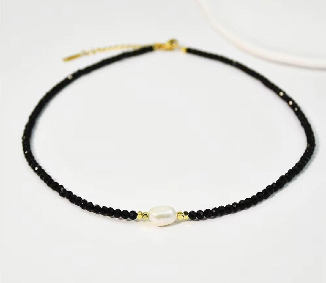 Freshwater Pearl and Beads Necklace