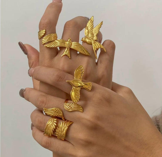 Bird Open Ring
