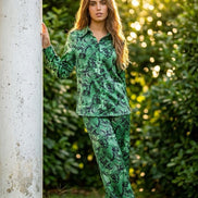 Green Snake Print Set