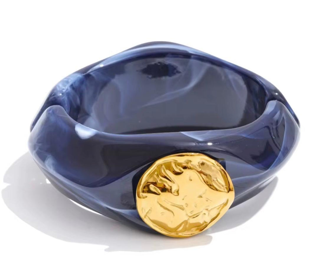Coin Chunky Bangle