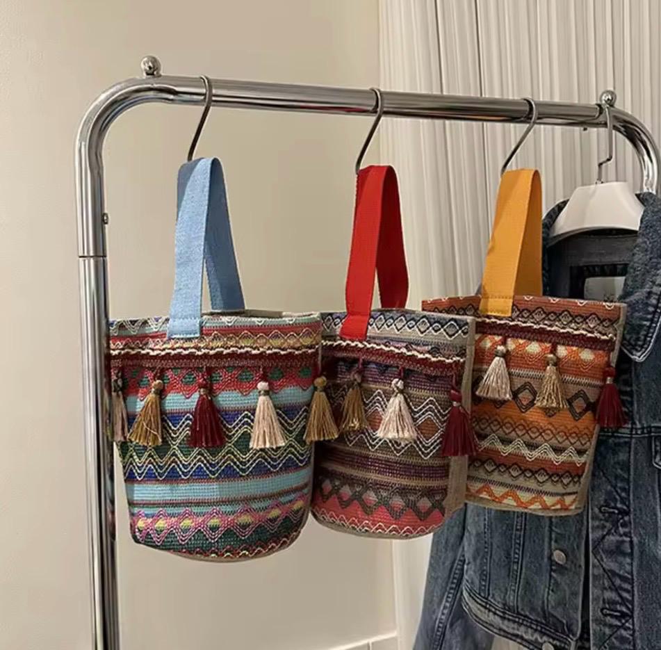 Bucket Boho Handbag
