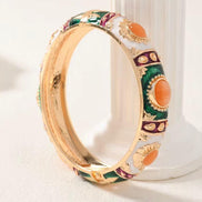 Cloissone Enamel Indian Bracelet