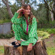 Green Pijama Set
