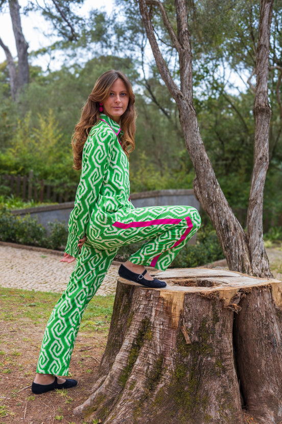 Green Pijama Set