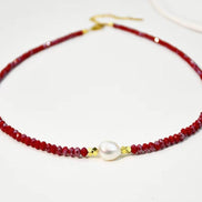 Freshwater Pearl and Beads Necklace