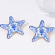 Flower Star Earrings